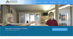 Desktop Screenshot of ahrensortho.com